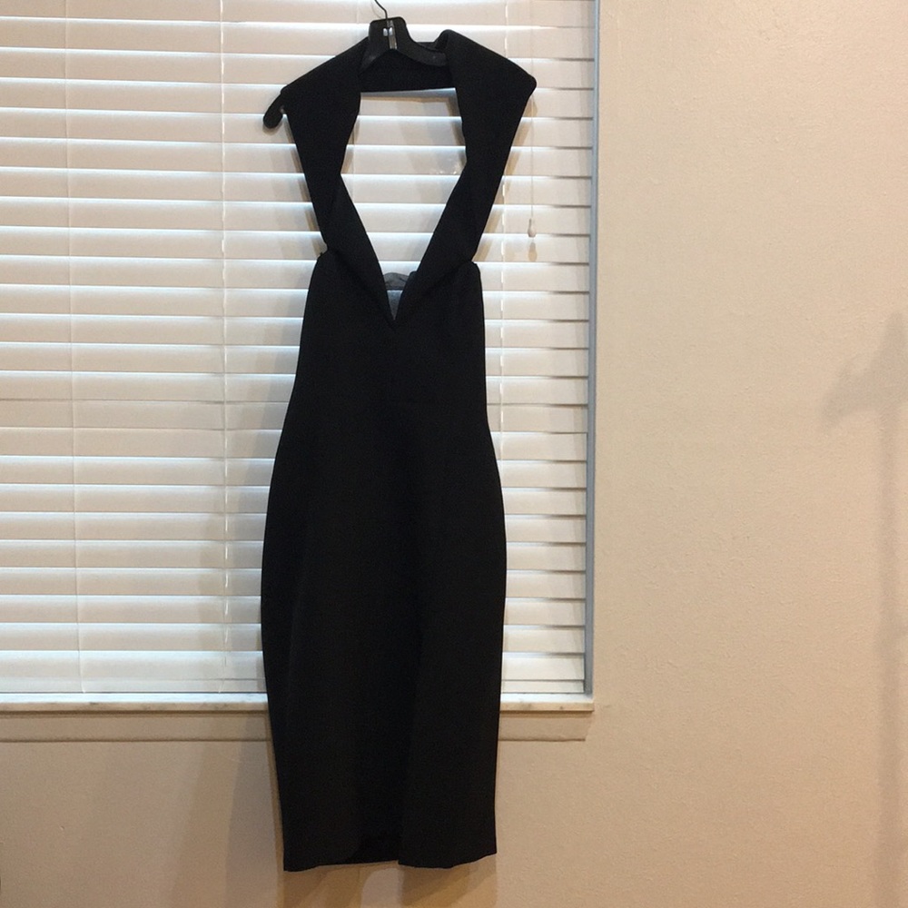 BCBG MAXAZRIA DRESS IN BLACK SIZE 12